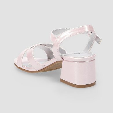Sonoma Goods For Life® Cross Band Little & Big Kid Girls Dress Heels