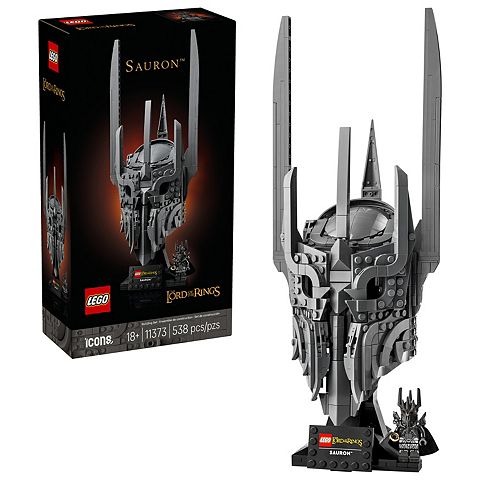 Детские конструкторы LEGO Icons The Lord of the Rings Sauron's Helmet 11373 Building Kit (538 Pieces)