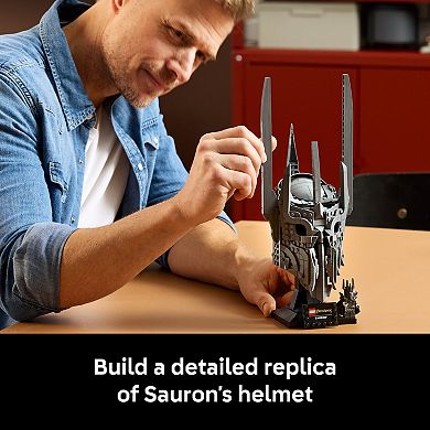 LEGO Icons The Lord of the Rings Sauron's Helmet 11373 Building Kit (538 Pieces)
