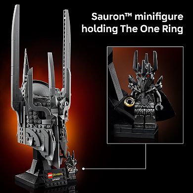 LEGO Icons The Lord of the Rings Sauron's Helmet 11373 Building Kit (538 Pieces)