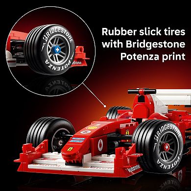 LEGO Icons Ferrari F2004 & Michael Schumacher 11375 Building Kit (735 Pieces)