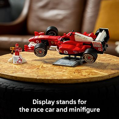 LEGO Icons Ferrari F2004 & Michael Schumacher 11375 Building Kit (735 Pieces)
