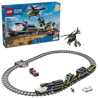 LEGO City Police Train Heist 60508 Building Kit (1313 Pieces)
