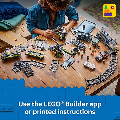 LEGO City Police Train Heist 60508 Building Kit (1313 Pieces)