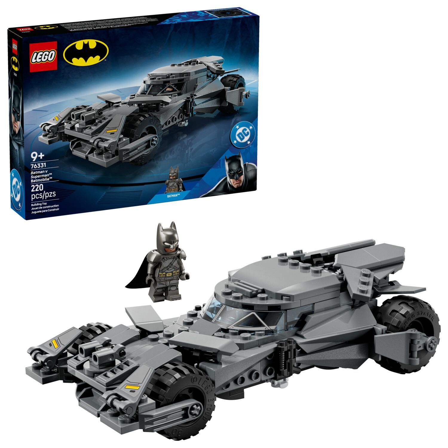 Детские конструкторы LEGO DC Batman Batman v Superman Batmobile 76331 Building Kit (220 Pieces)