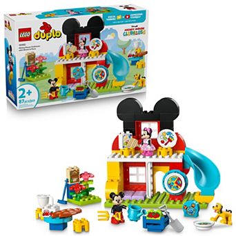 LEGO DUPLO Disney's Mickey Mouse Clubhouse with Minnie & Pluto 10465 Building Kit (87 Pieces)