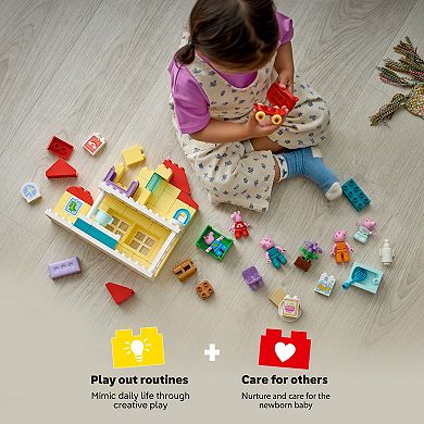 LEGO DUPLO Peppa Pig Family House 10467 Building Kit (84 Pieces)