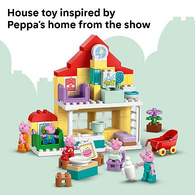 LEGO DUPLO Peppa Pig Family House 10467 Building Kit (84 Pieces)