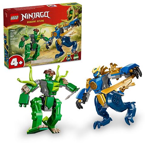Детские конструкторы LEGO NINJAGO Jay's Dragon Mech Fight 71853 Building Kit (107 Pieces)