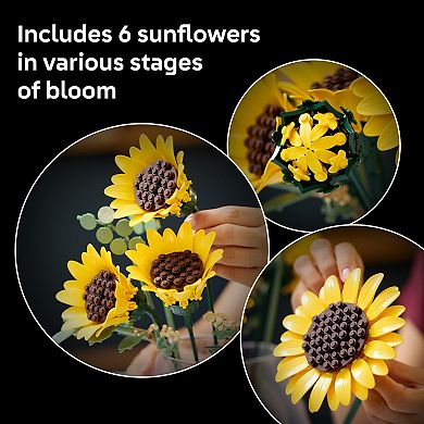 LEGO Botanicals Sunflower Bouquet 11502 Building Kit (686 Pieces)