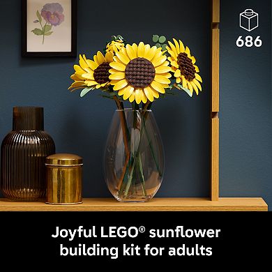 LEGO Botanicals Sunflower Bouquet 11502 Building Kit (686 Pieces)