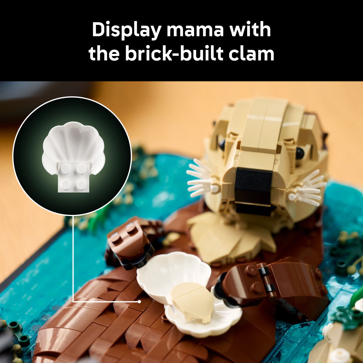 Детский конструктор LEGO Ideas Floating Sea Otters 21366 Building Kit (1234 Pieces) — фото 6