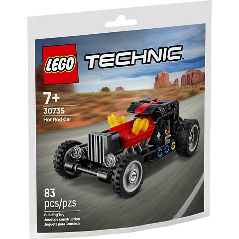Детские конструкторы LEGO Technic Hot Rod Car 30735 Building Kit (83 Pieces)