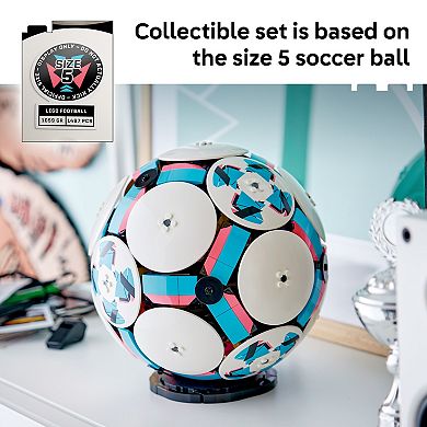 LEGO Editions Soccer Ball 43019 Building Kit (1498 Pieces)