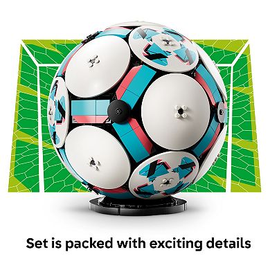 LEGO Editions Soccer Ball 43019 Building Kit (1498 Pieces)