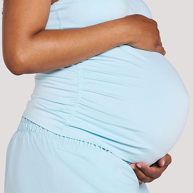 Maternity Motherhood® Racerback Scoop Neck Tank with Inbuilt Bra