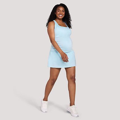 Maternity Motherhood® Racerback Scoop Neck Tank with Inbuilt Bra