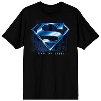 Men's Superman Man Of Steel Graphic Tee