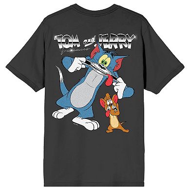 Men's Tom & Jerry Character Graphic Tee