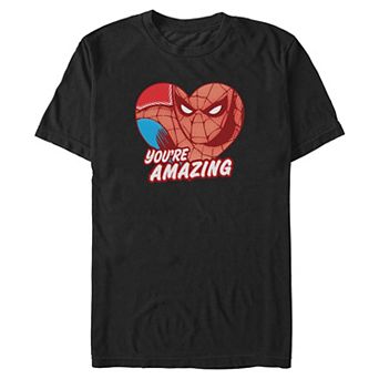 Big & Tall Marvel Spider-Man You're Amazing Graphic Tee