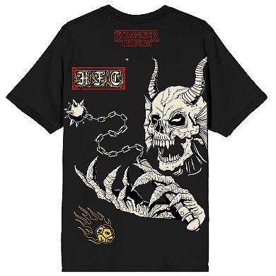 Men's Stranger Things Hellfire Club Icons Men's Graphic Tee
