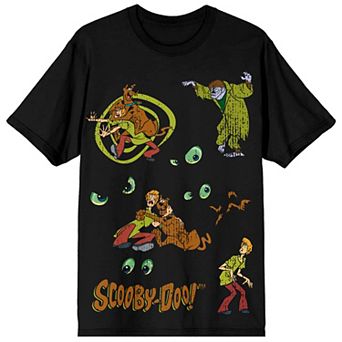 Men's Scooby-Doo! Halloween Monster Chase Short Sleeve Graphic Tee