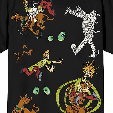 Men's Scooby-Doo Shaggy & Monsters Graphic Tee