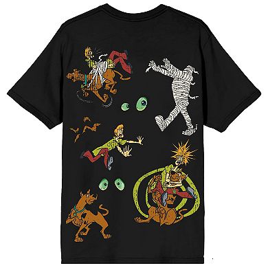Men's Scooby-Doo Shaggy & Monsters Graphic Tee