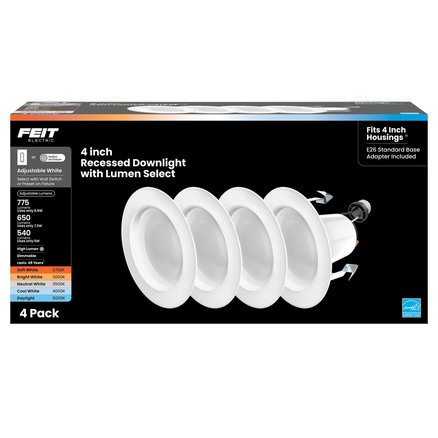 FEIT Electric Enhance InstaTrim 113W PAR30 LED Bulb – Model LEDR56/927CAMED