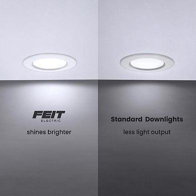 Feit Enhance Frost White 7.5 in. W Aluminum LED Dimmable Recessed Downlight 14.3 W