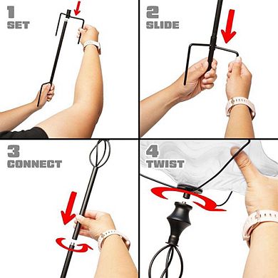 G128 32 Inch Height Glass Pink Bird Baths Bird Feeder with Metal Stake