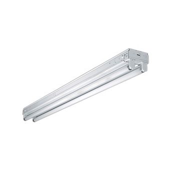 Metalux SSF Series 48 in L White Hardwired Fluorescent Strip Light