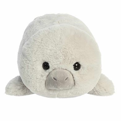 Aurora Adorable 11.5" Mumbles Manatee Spudsters Medium Gray Stuffed Animal