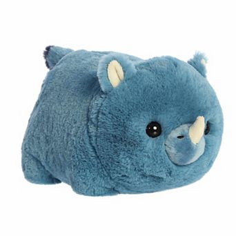 Aurora Adorable 11" Rio Rhino Spudsters Medium Blue Stuffed Animal
