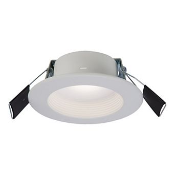 Halo RL4 Series Matte White 4 in W LED Canless Recessed Downlight 8.7 W