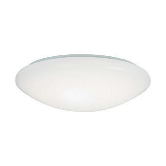 Metalux 3.2 in H X 11 in W X 11 in L White LED Ceiling Light