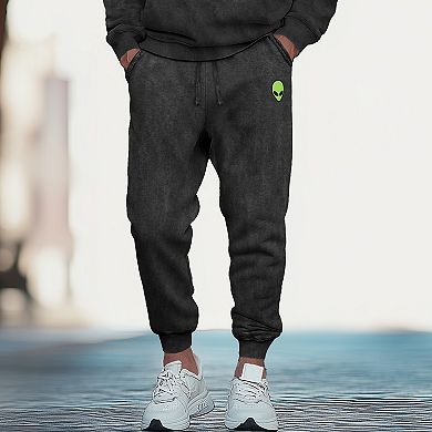 Dalix Alien Washed Sweatsuit Set