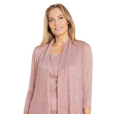 Women's R&M Richards 3-Pc. Festival Crinkle Duster & Pant Set