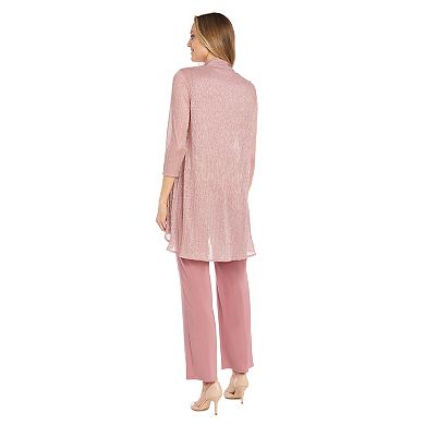 Women's R&M Richards 3-Pc. Festival Crinkle Duster & Pant Set