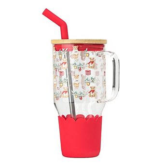 10 Strawberry Street Adria 24-oz. Holiday Design Hydration Bottle