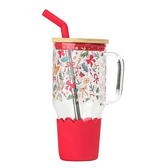 10 Strawberry Street Adria 24-oz. Holiday Design Hydration Bottle