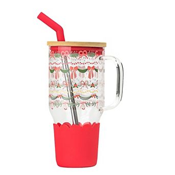 10 Strawberry Street Adria 24-oz. Holiday Design Hydration Bottle