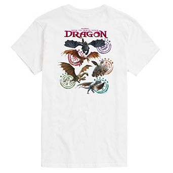 Big & Tall How To Train Your Dragon Graphic Tee