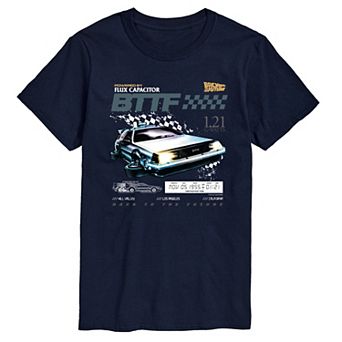 Big & Tall Back To The Future Racing Graphic Tee