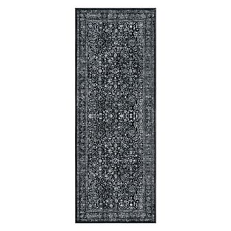 Vintage Floral Boho Area Rugs Runner Rug Carpet for Living Room Bedroom Nursery Kids Room Hallway