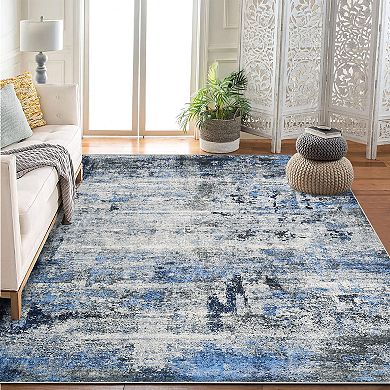 Washable Area Rugs Runner Rugs Modern Abstract Living Room Rug for Bedroom Nursery Office Farmhouse