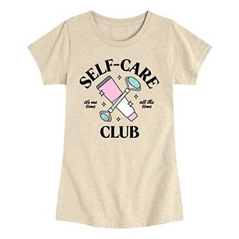 Girls 7-16 Self Care Club Graphic Tee