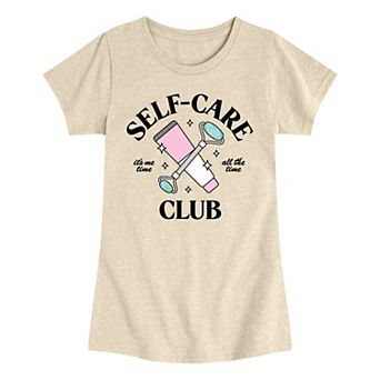 Girls 7-16 Self Care Club Graphic Tee