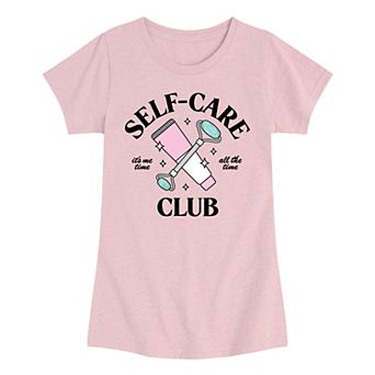 Girls 7-16 Self Care Club Graphic Tee