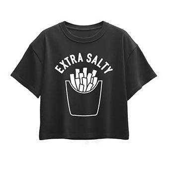 Girls 7-16 Extra Salty Boxy Tee